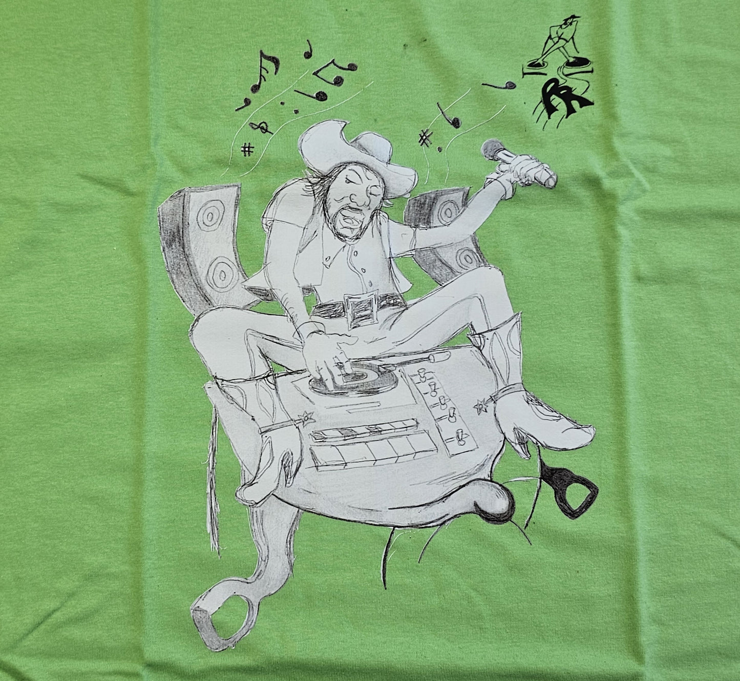 Cowboy DJ - Short Sleeve