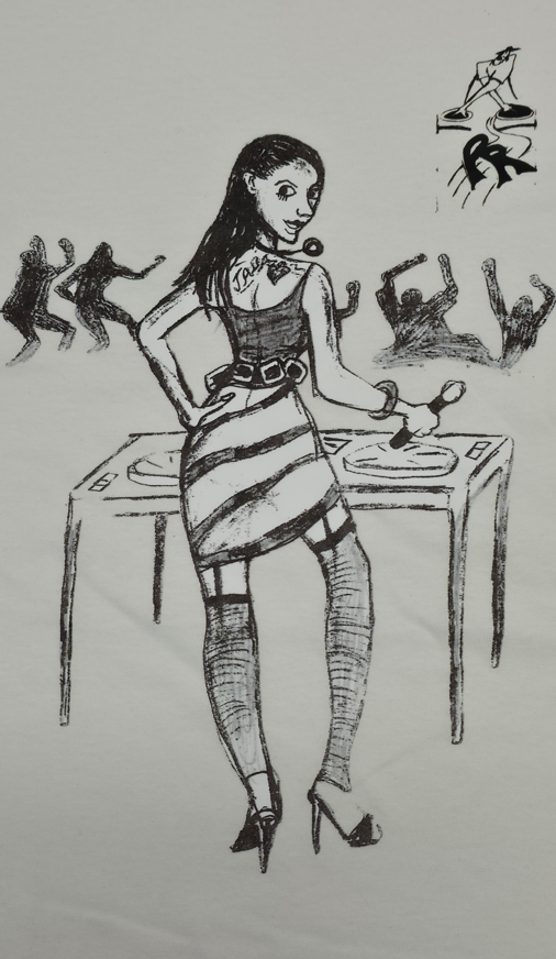 DJ Sexy Lady - Short Sleeve
